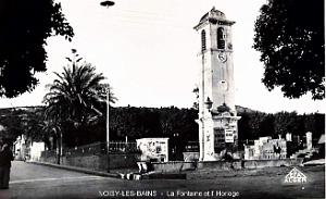 Noisy-les-Bains - Fontaine et Horloge